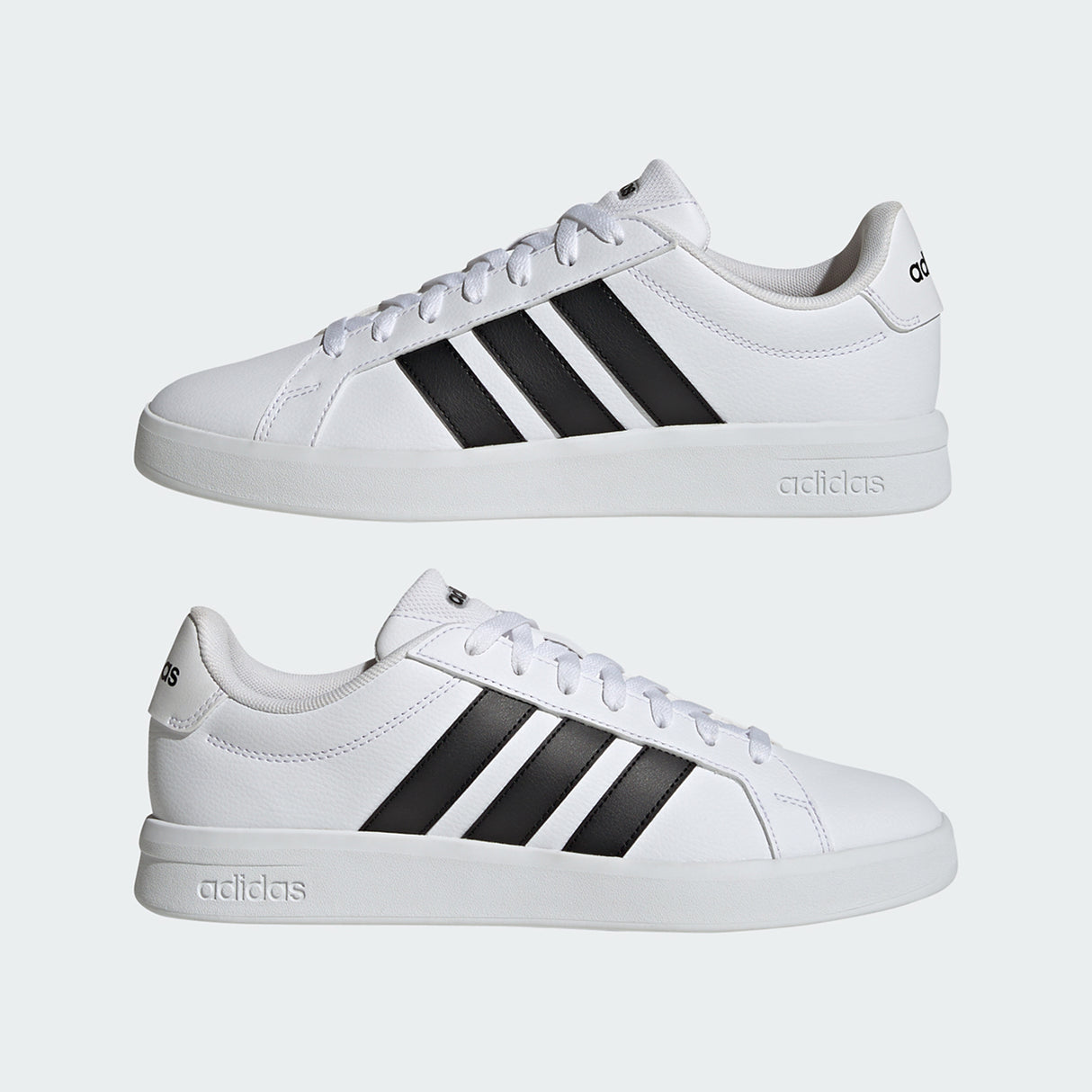Adidas Men White Grand Court Base 3.0