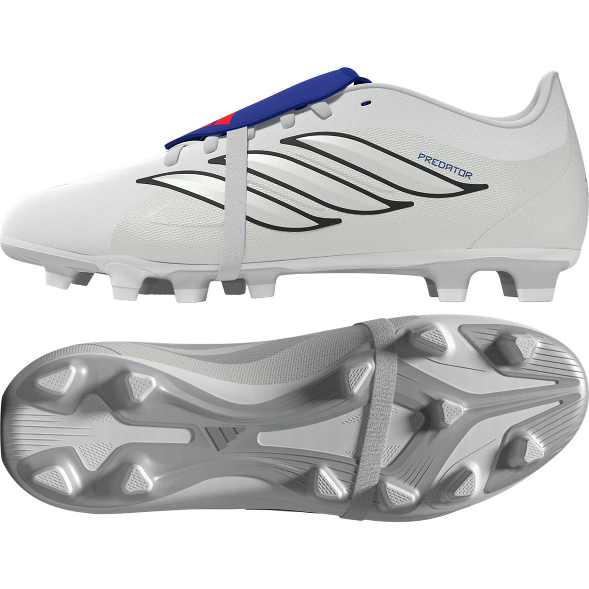 Adidas Unisex White Predator Club Ft Fg/Mg