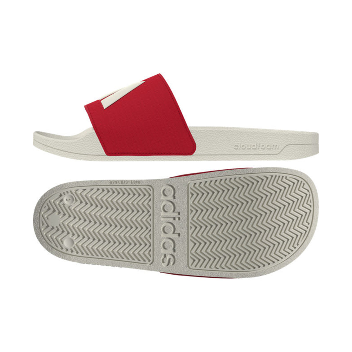 Adidas Unisex White Adilette Shower Slip On