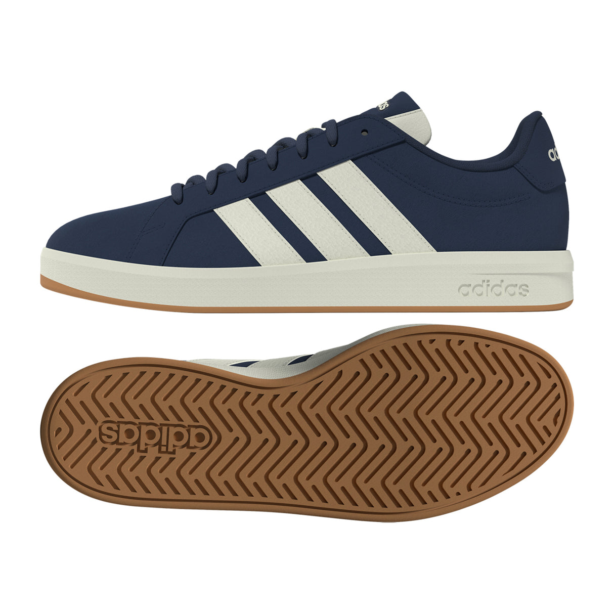 Adidas Men Blue-navy Grand Court Base 3.0