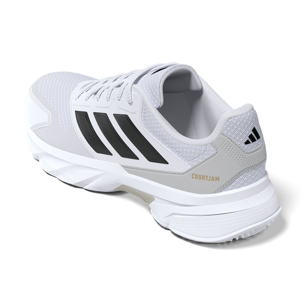 Adidas Men White Courtjam Control 3 M