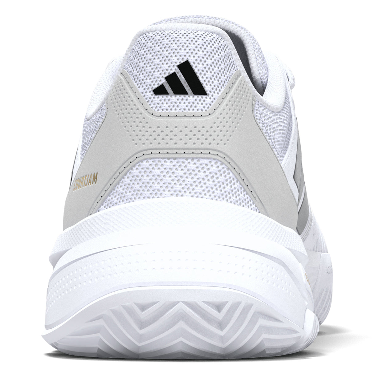 Adidas Men White Courtjam Control 3 M