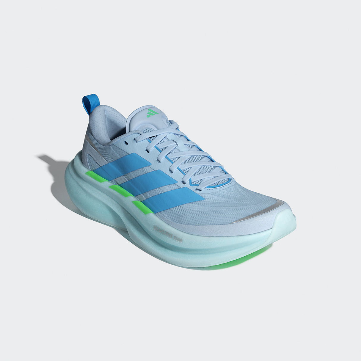 Adidas Women Light-blue Supernova Glide W