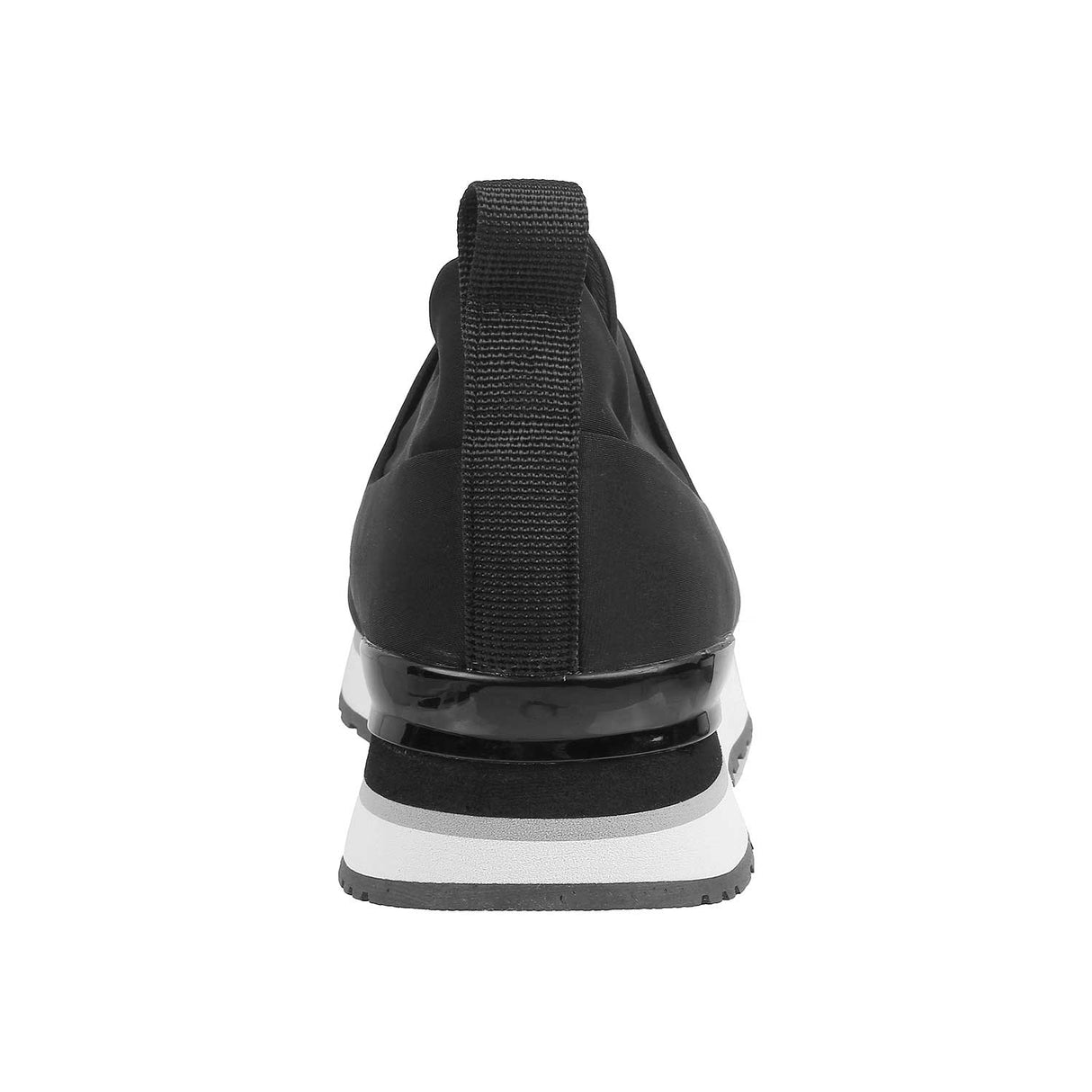 Mochi Women Black Sports Walking Shoes
