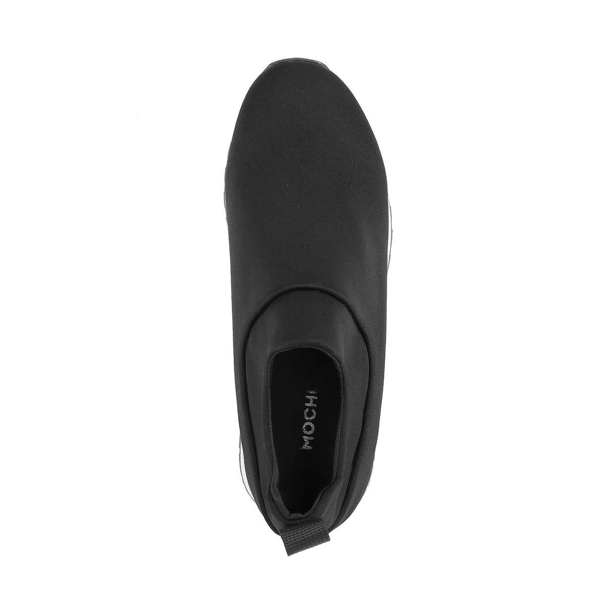 Mochi Women Black Sports Walking Shoes