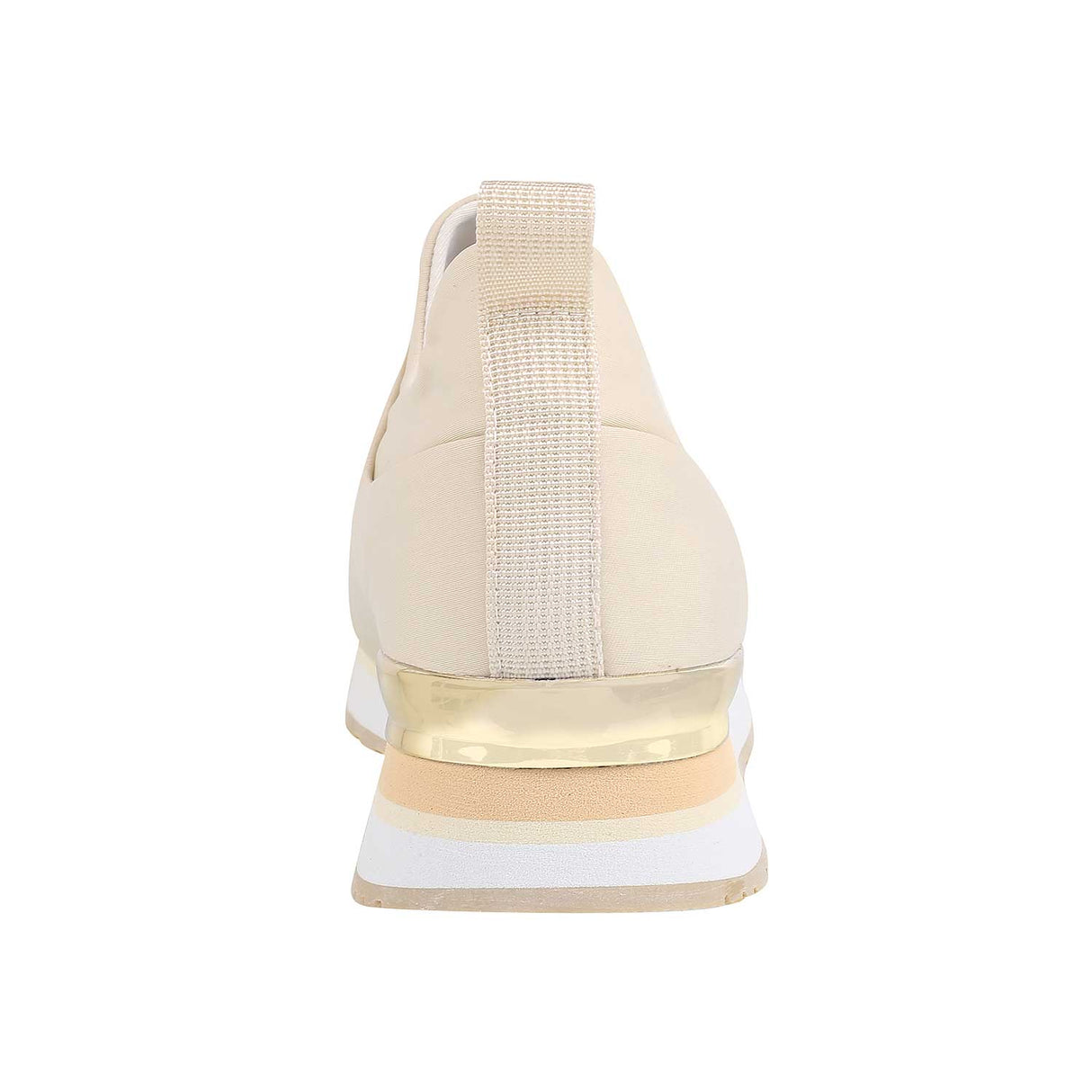 Mochi Women Beige Sports Walking Shoes