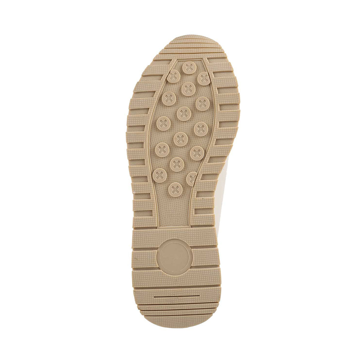 Mochi Women Beige Sports Walking Shoes