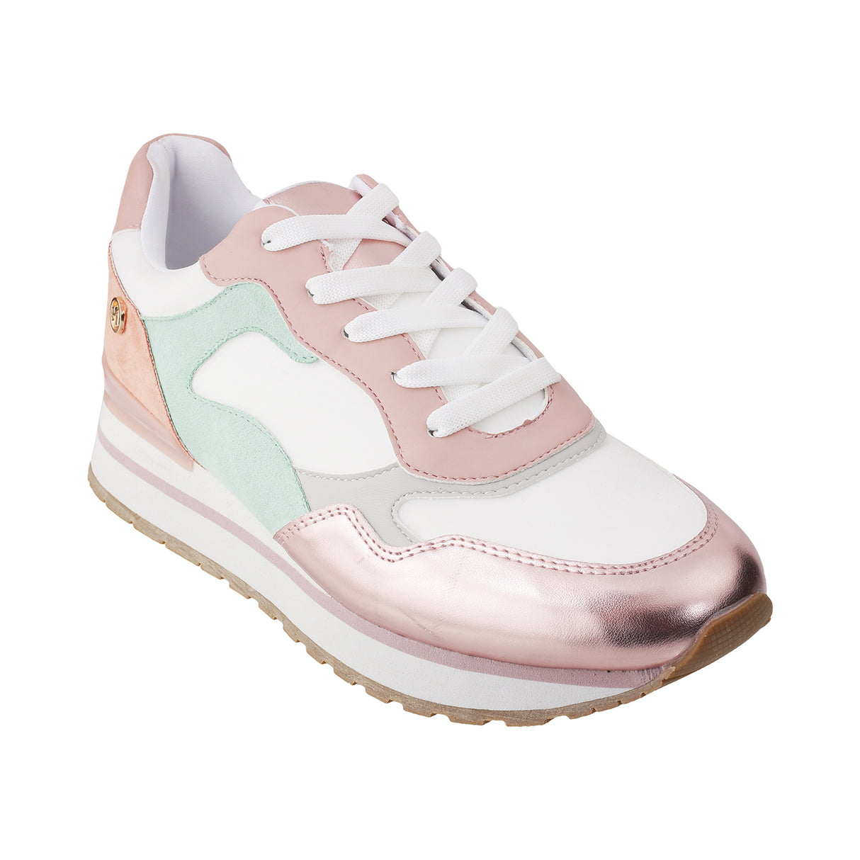 Metro Women Pink Sports Walking Shoes