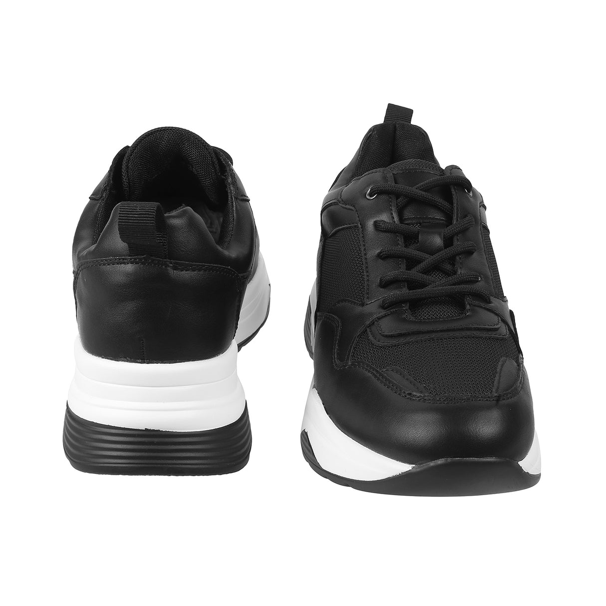 Metro Women Black Sports Walking Shoes