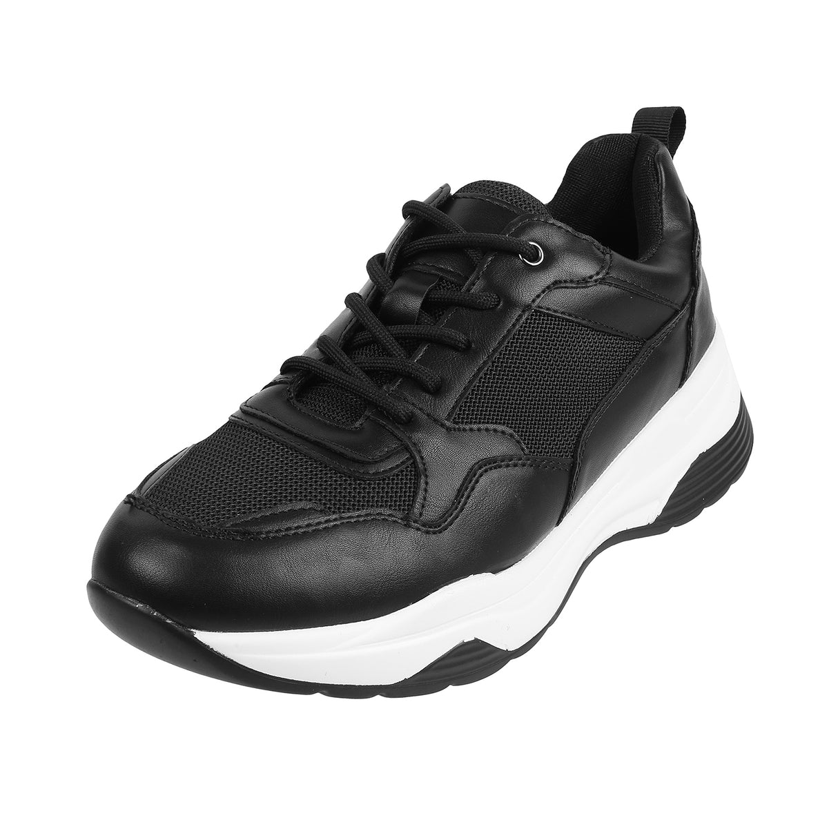 Metro Women Black Sports Walking Shoes