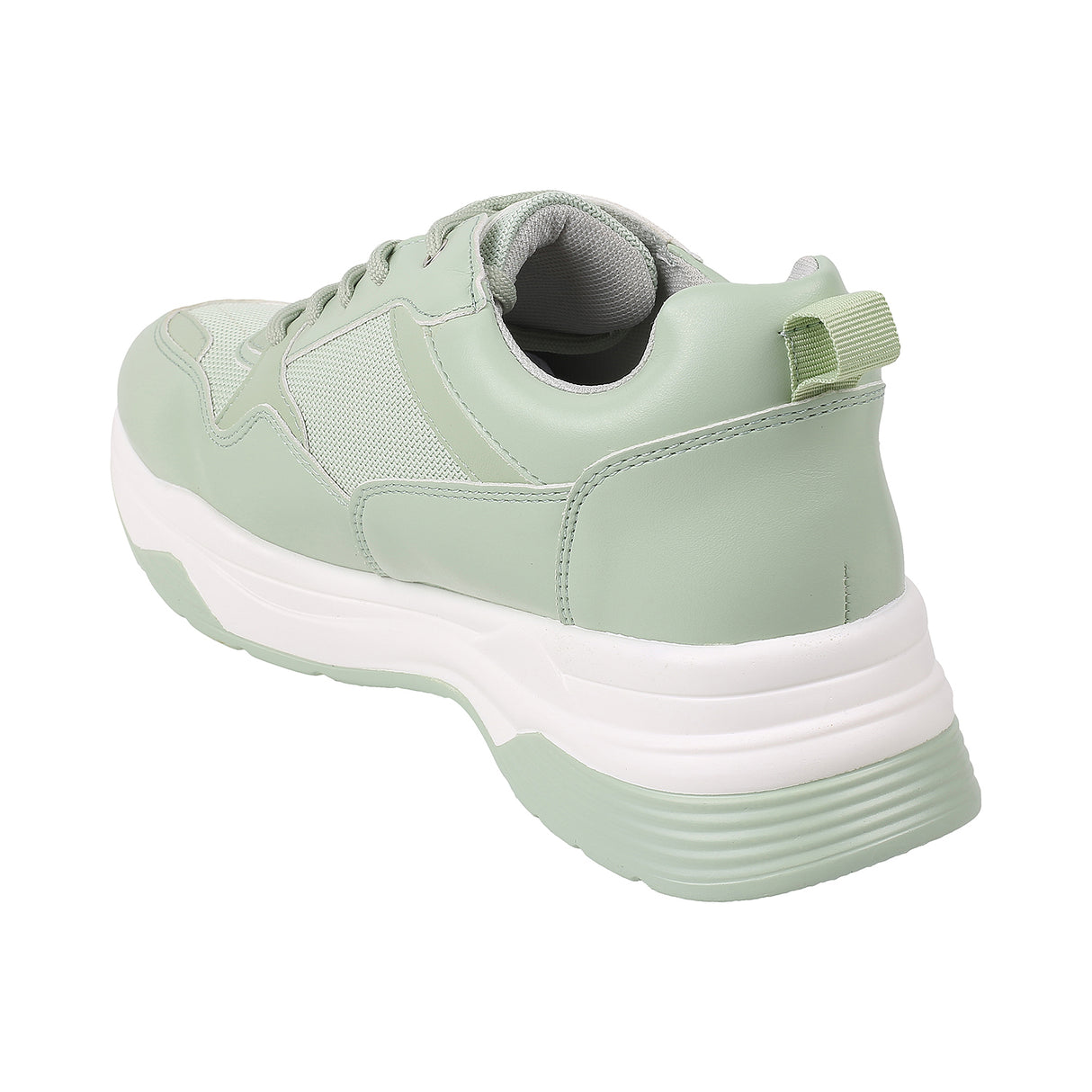 Metro Women Green Sports Walking Shoes