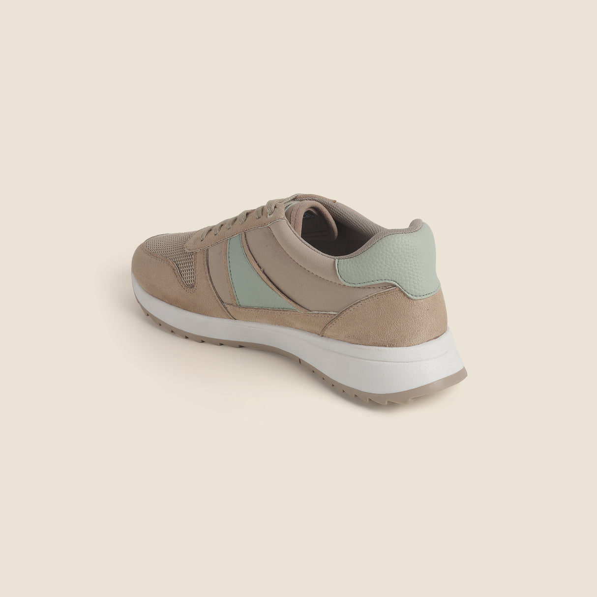 Metro Women Beige Sports Walking Shoes