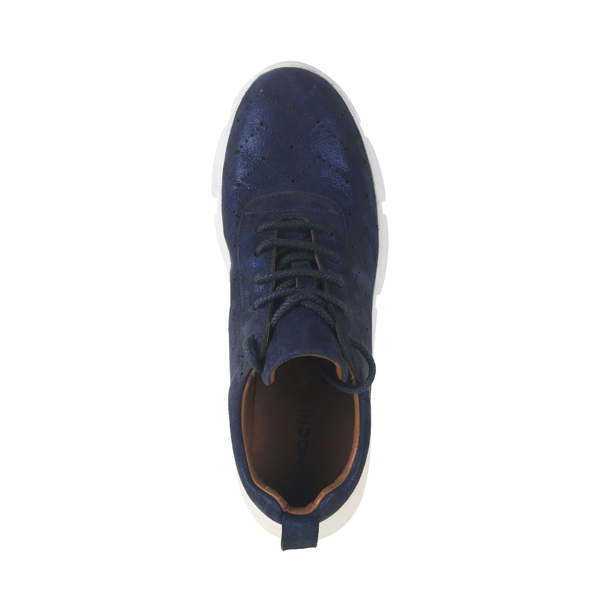 Mochi Women Blue Sports Walking Shoes