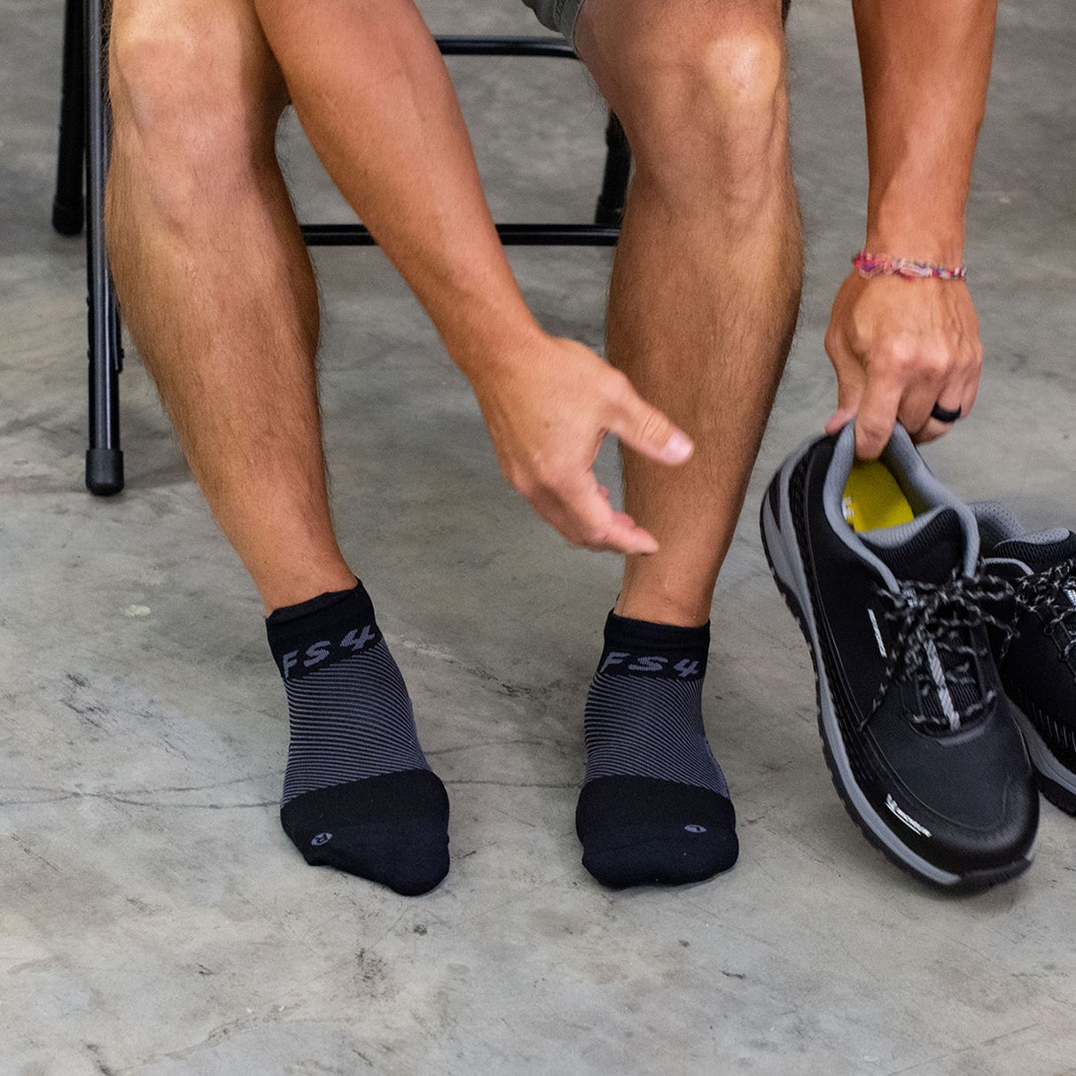 FS4 Plantar Fasciitis - 1-4 Crew Socks