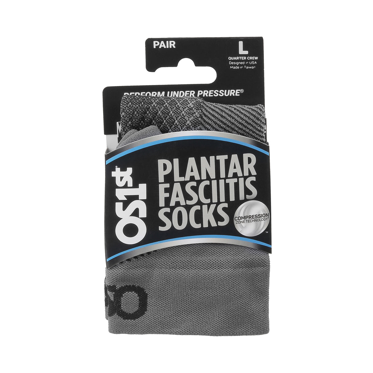 FS4 Plantar Fasciitis - 1-4 Crew Socks