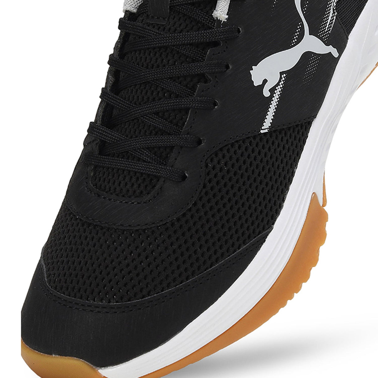 Puma Unisex Black-grey Sports-Badminton Shoes