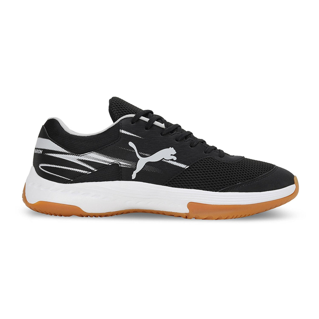 Puma Unisex Black-grey Sports-Badminton Shoes