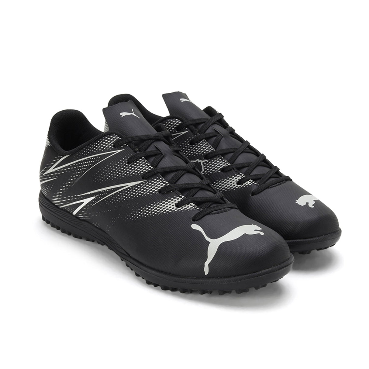 Puma Men Black-multi Sports-Football Shoes