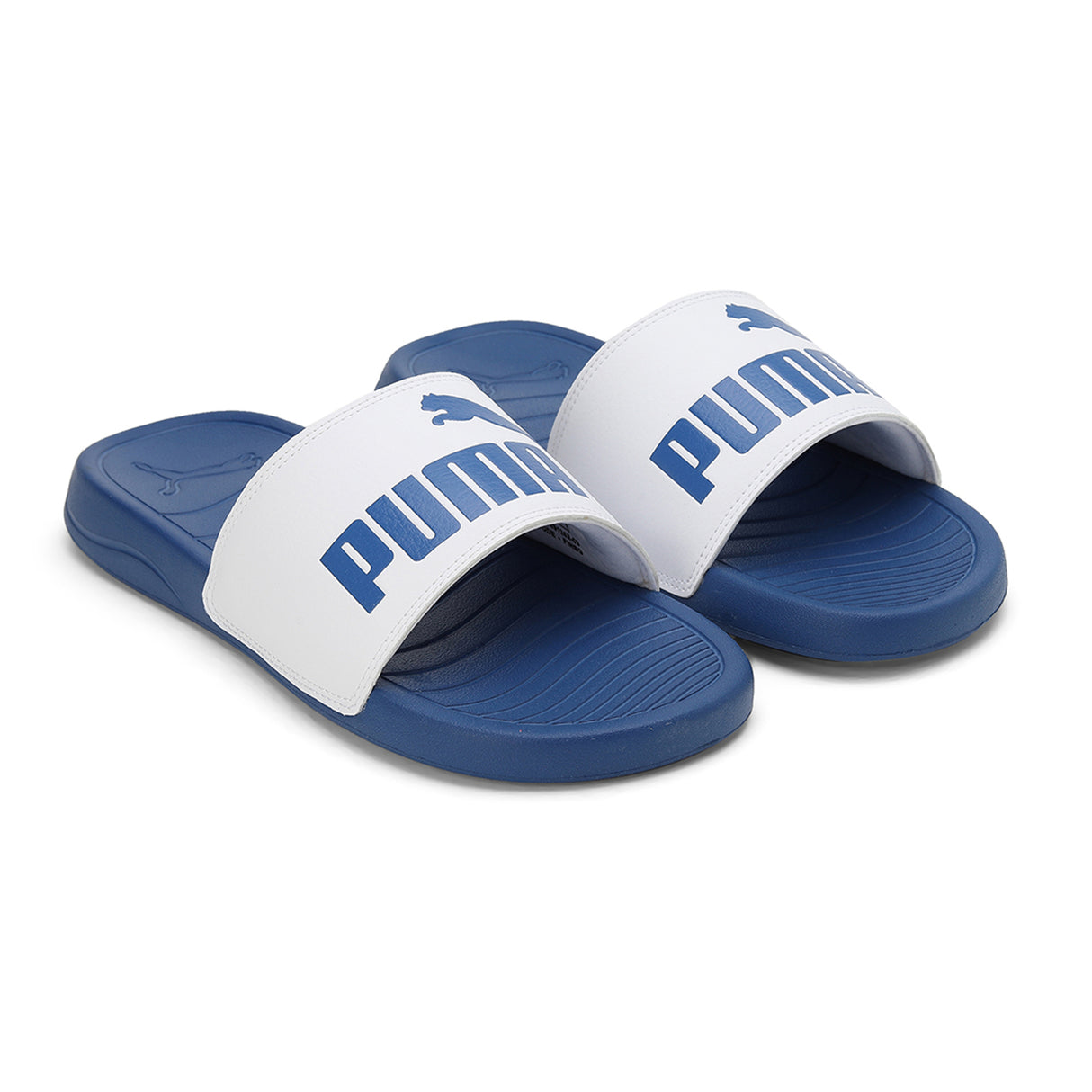 Puma Unisex Star Sapphire-Puma White Popcat 20 Slides