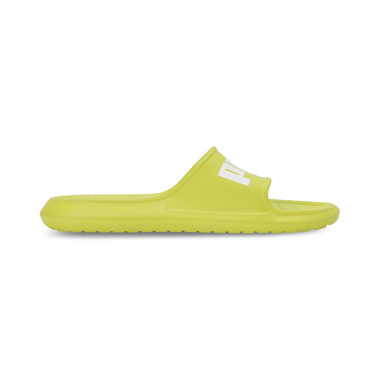 Puma Unisex Lime Sheen-Puma White Divecat V2 Lite Res Slides