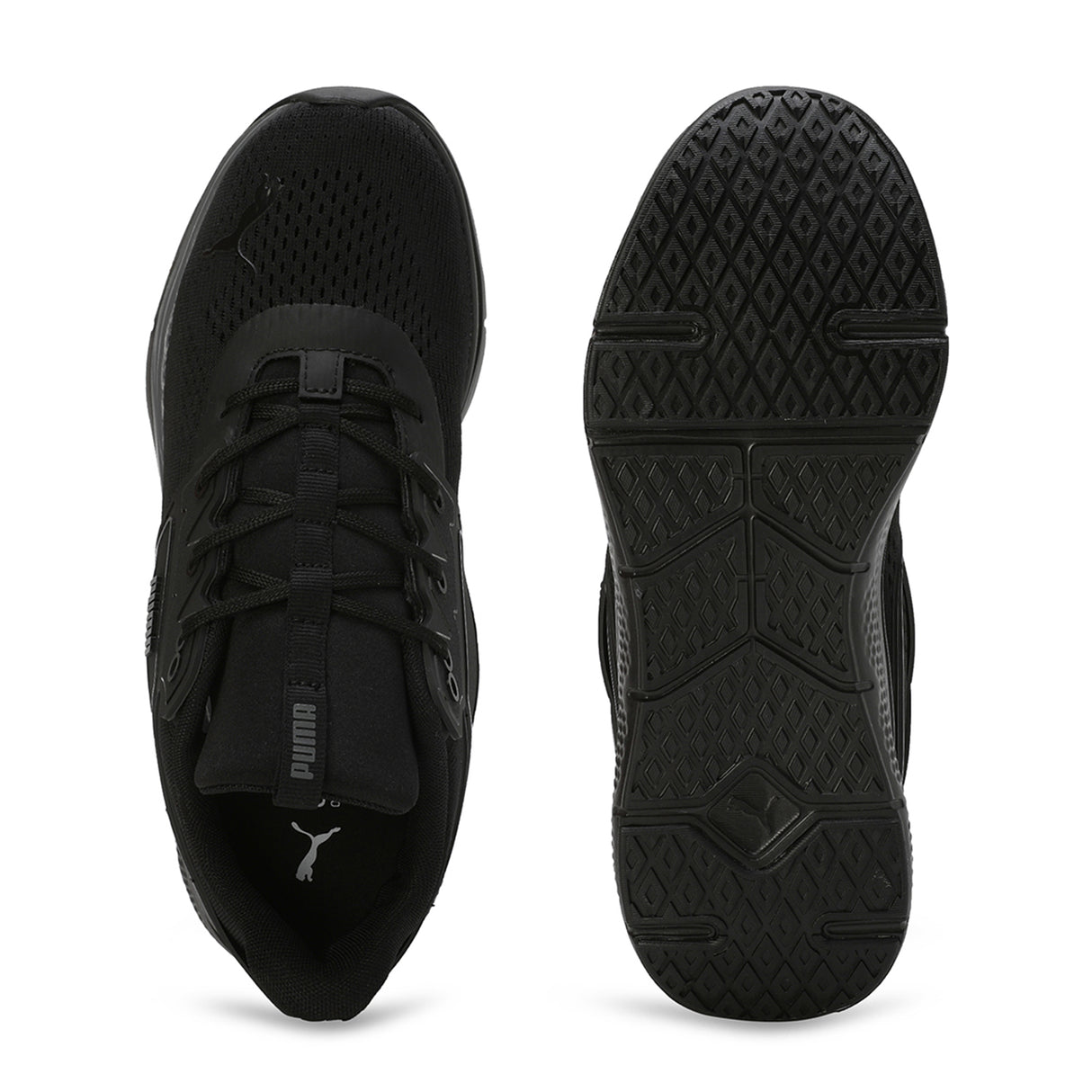 Puma Men Black Softride pro echo Consonance Shoes