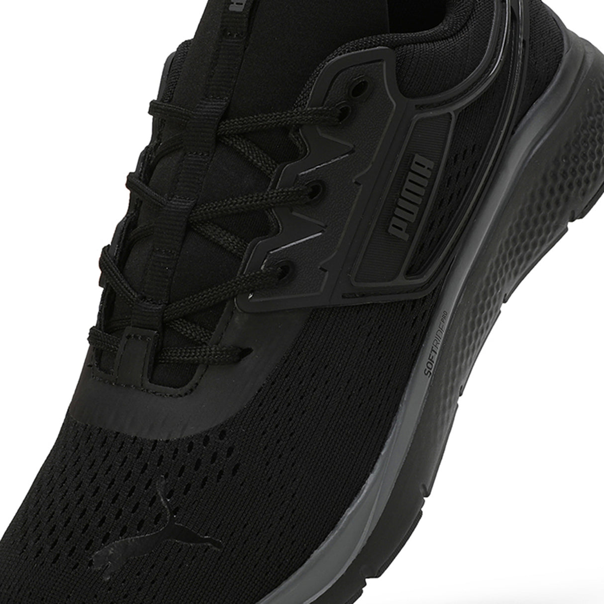 Puma Men Black Softride pro echo Consonance Shoes