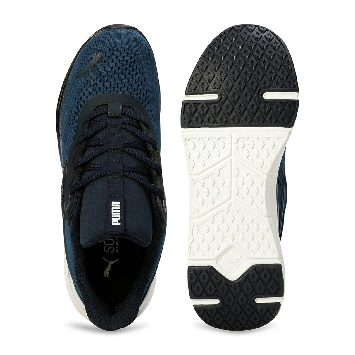 Puma Men Blue-navy Sports-Running Shoes