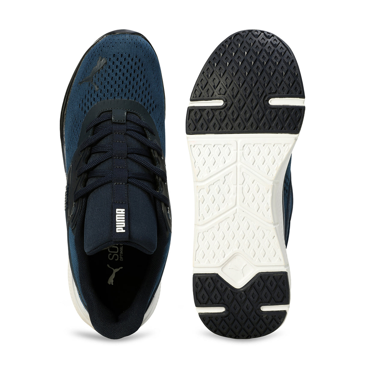 Puma Men Blue-navy Softride Pro Echo Consonance Blue Horizo