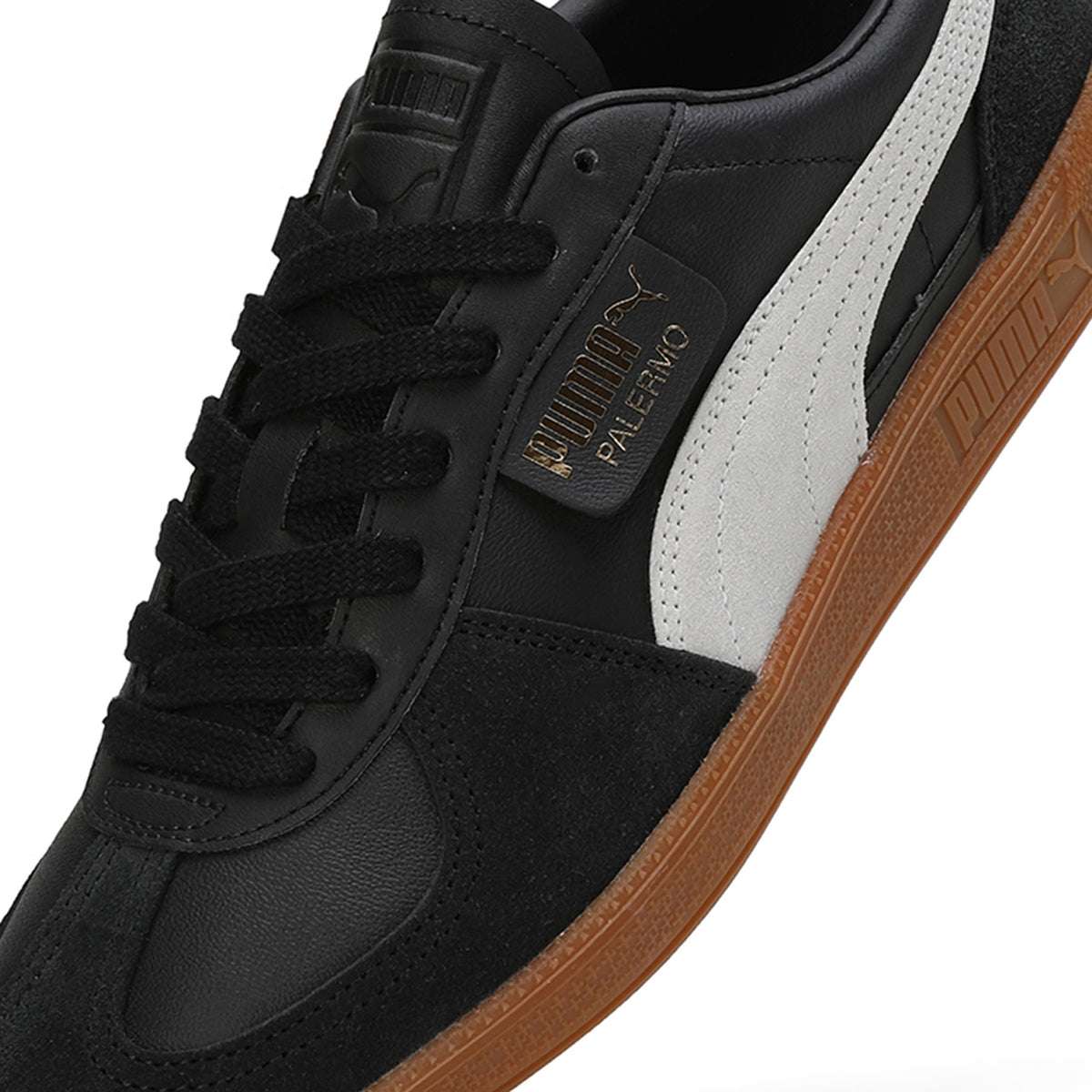 PALERMO LTH PUMA BLACK-FEATHER GRAY-GUM