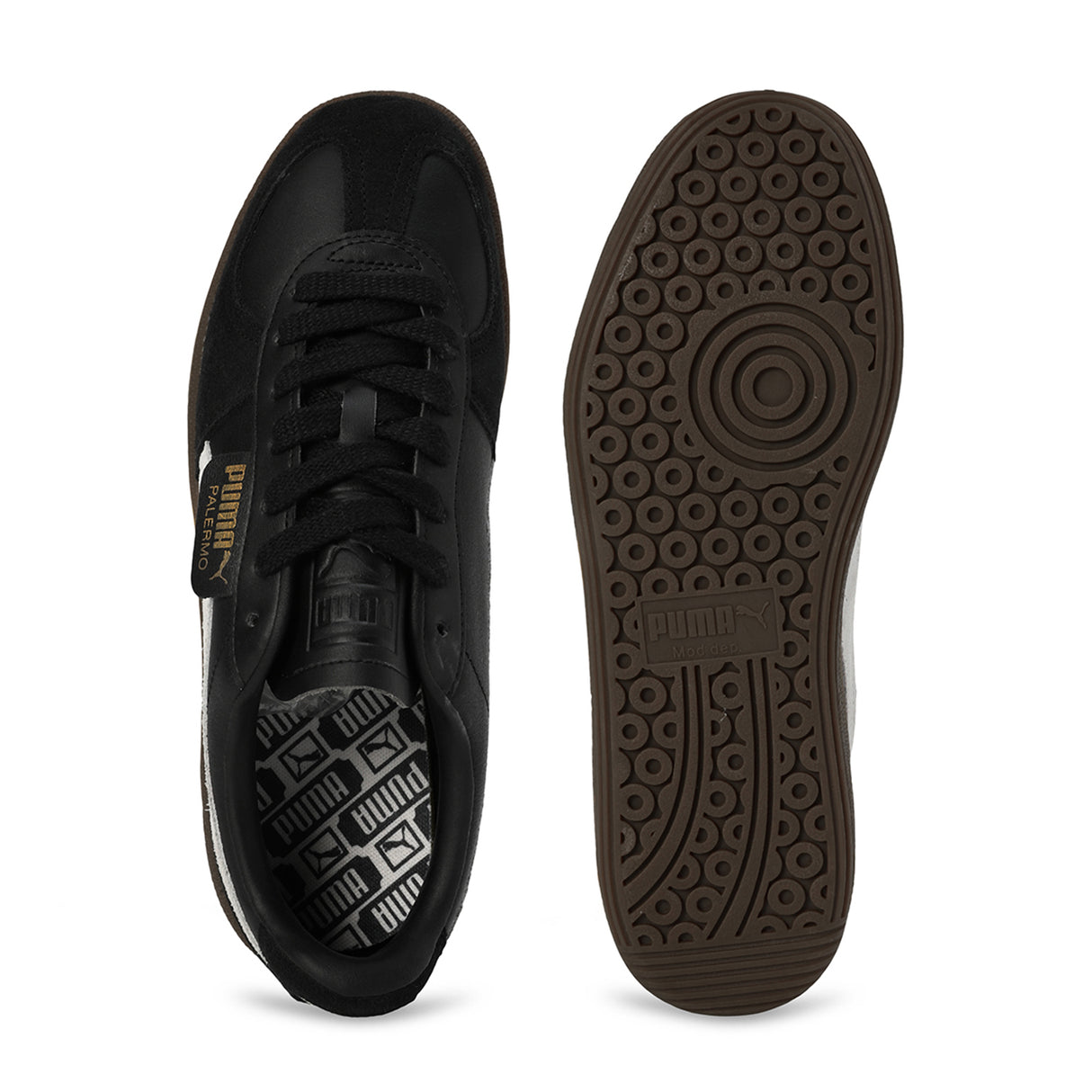Puma Men Black-grey Palermo Lth