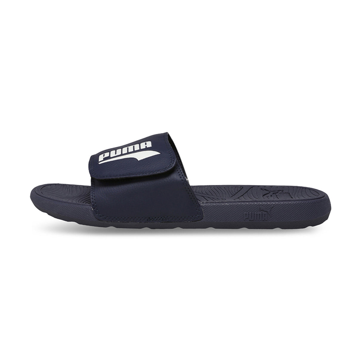 Puma Unisex Puma Navy-Puma White Cool Cat 2.0 Everyday Comfort Swimming Slides