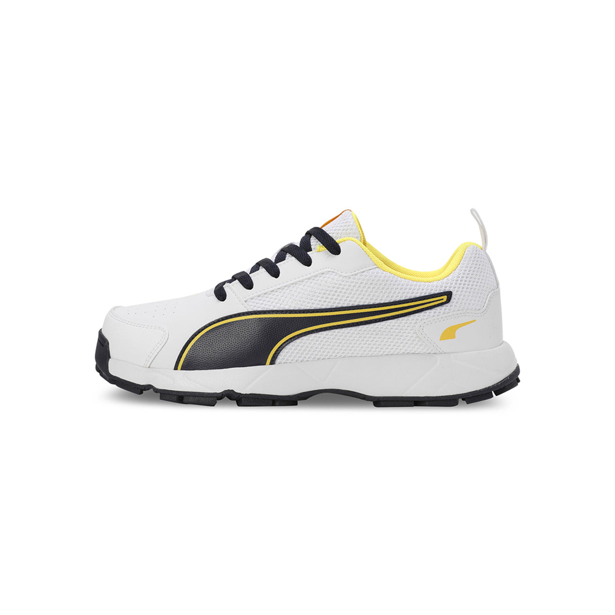 Puma Mens Cricket Highrun White Cricket Shoes