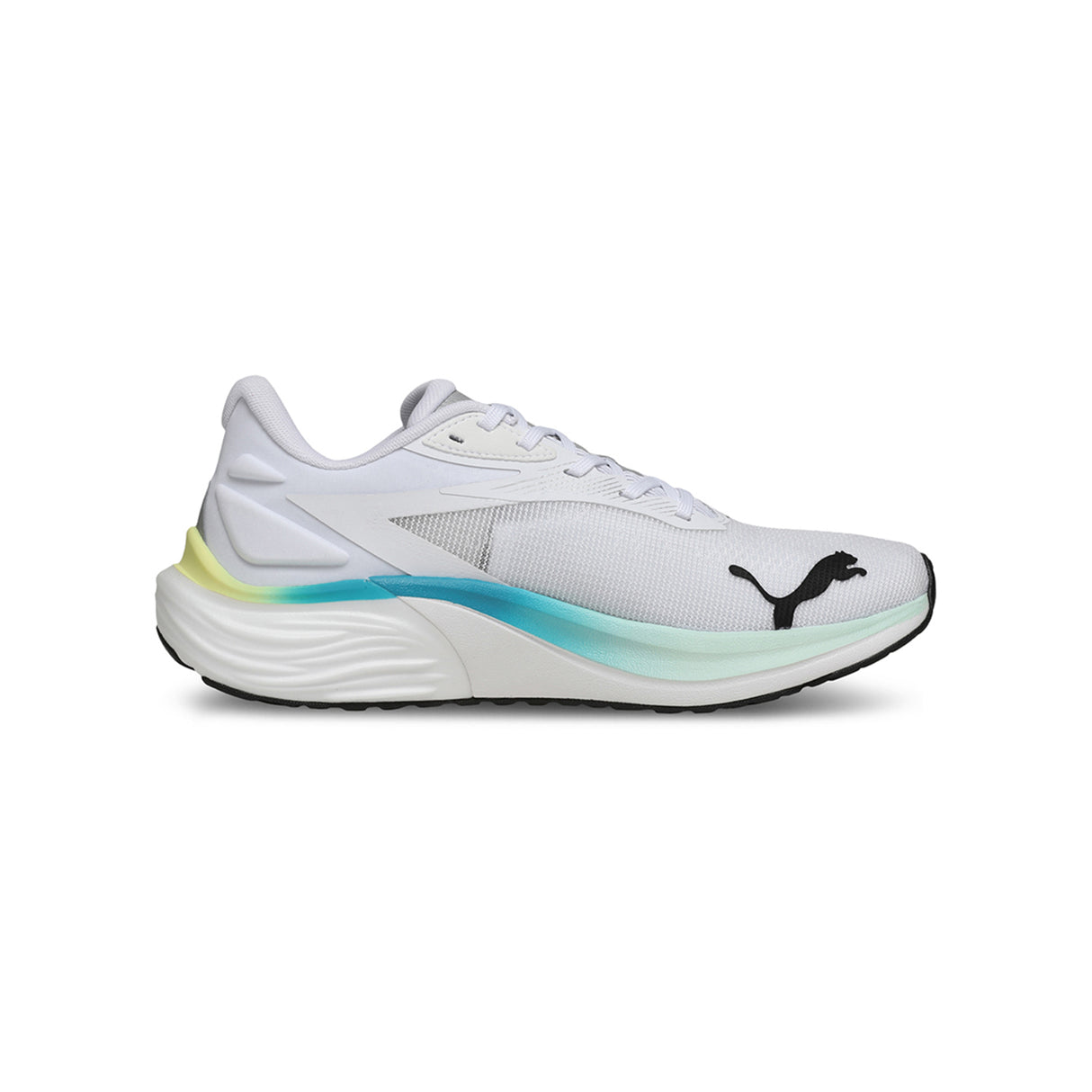 Puma Men Puma White-Mint Melt-Speed Blue Electrify Nitro™ 4 Running Shoes