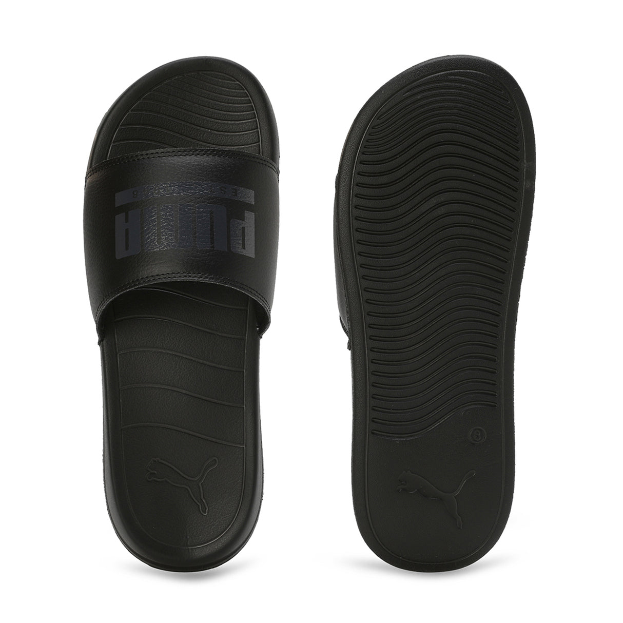 Puma Men Black-grey Popcat Pacify