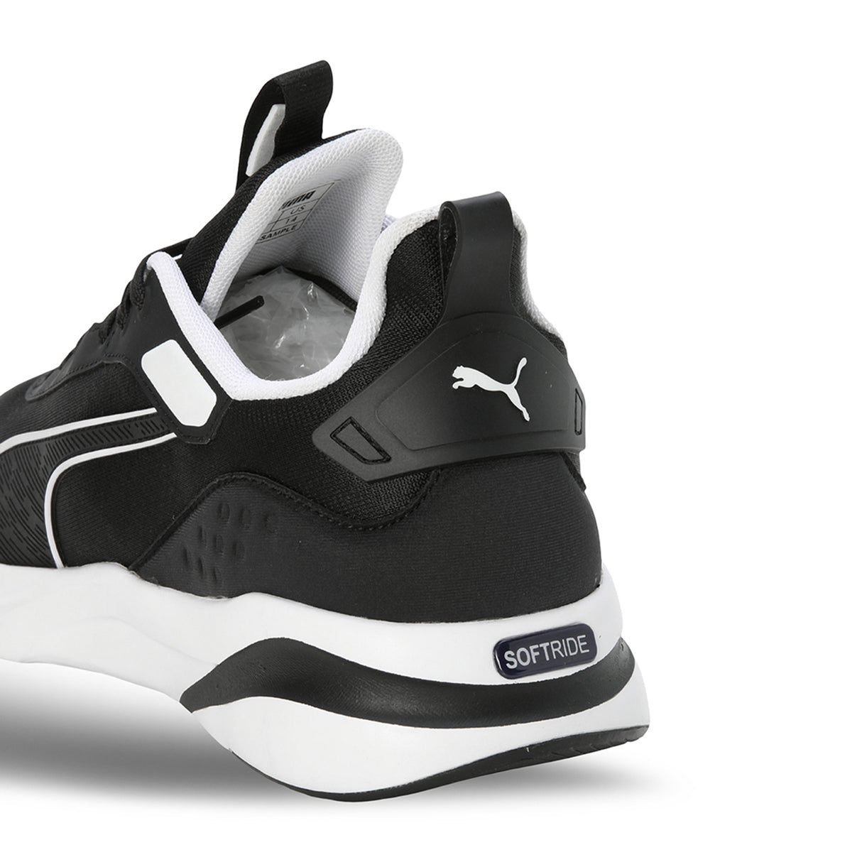 Puma Men Puma Black-Puma White Softride Rift Running Shoes