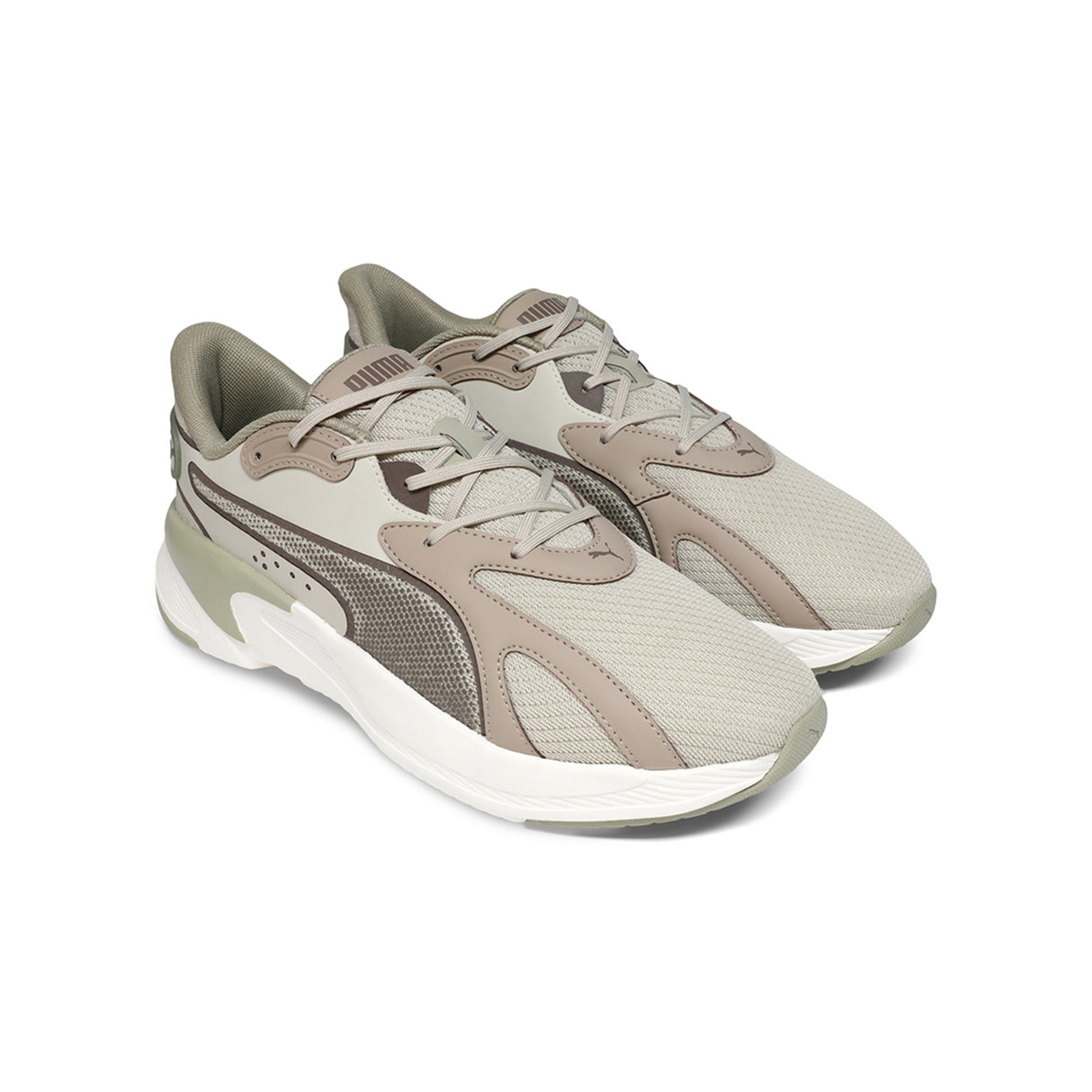 Puma Unisex Desert Dust-Flat Bronze-Lux Army Softride Swiftslip Lightweight Running Shoes