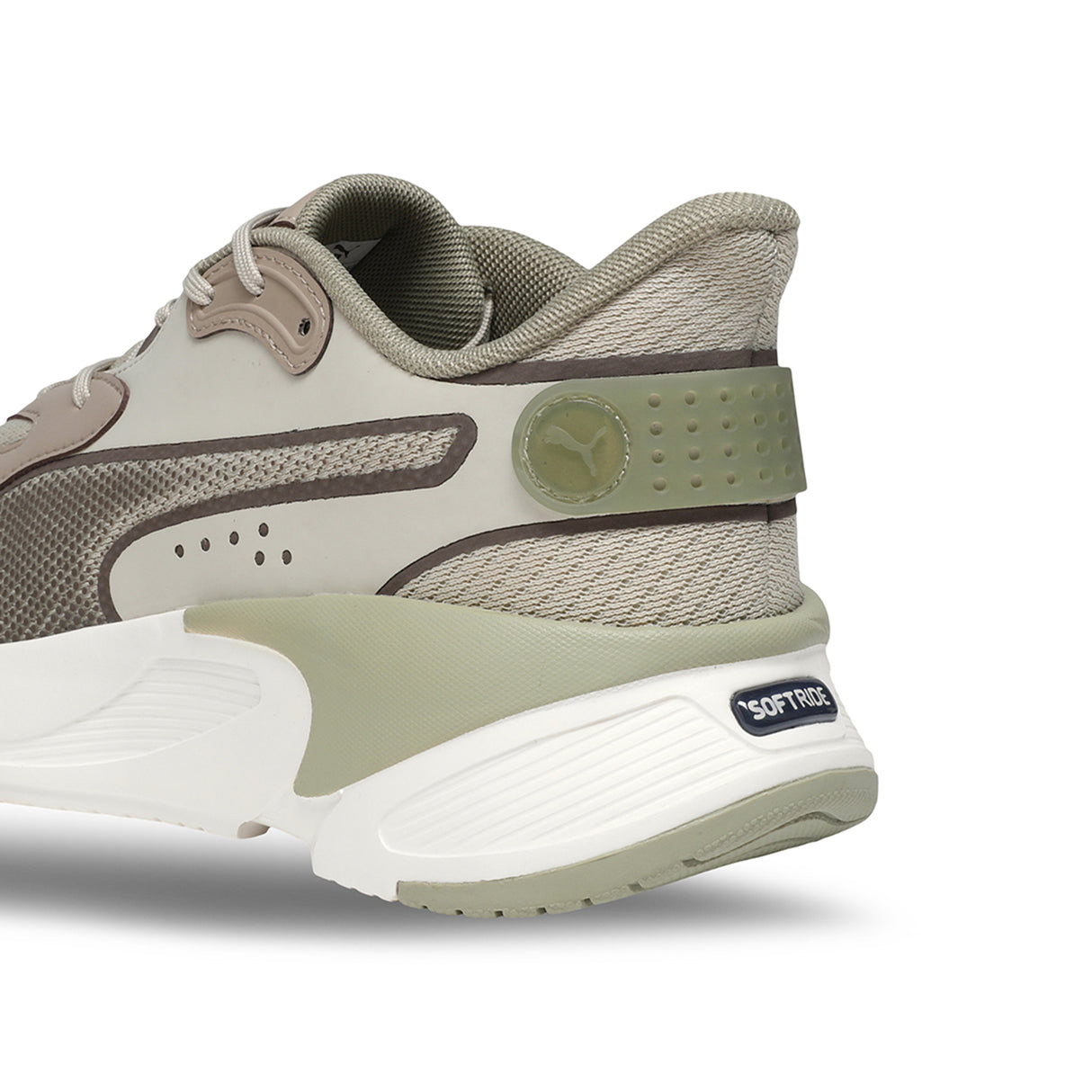 Puma Unisex Desert Dust-Flat Bronze-Lux Army Softride Swiftslip Lightweight Running Shoes