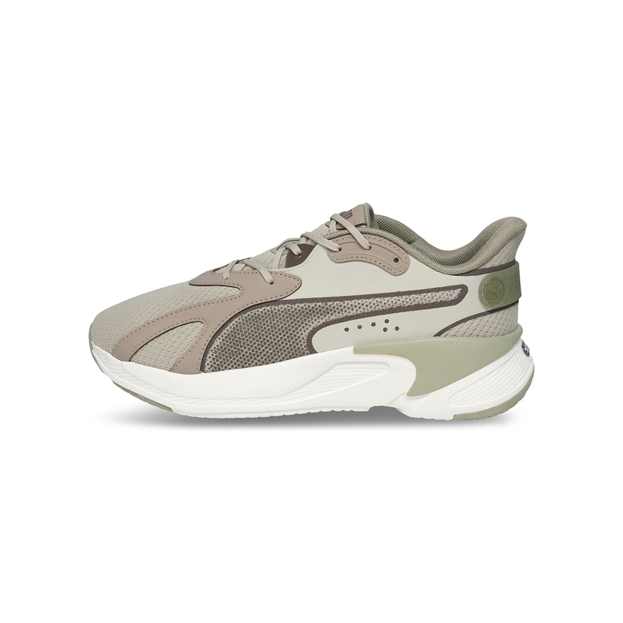 Puma Unisex Desert Dust-Flat Bronze-Lux Army Softride Swiftslip Lightweight Running Shoes