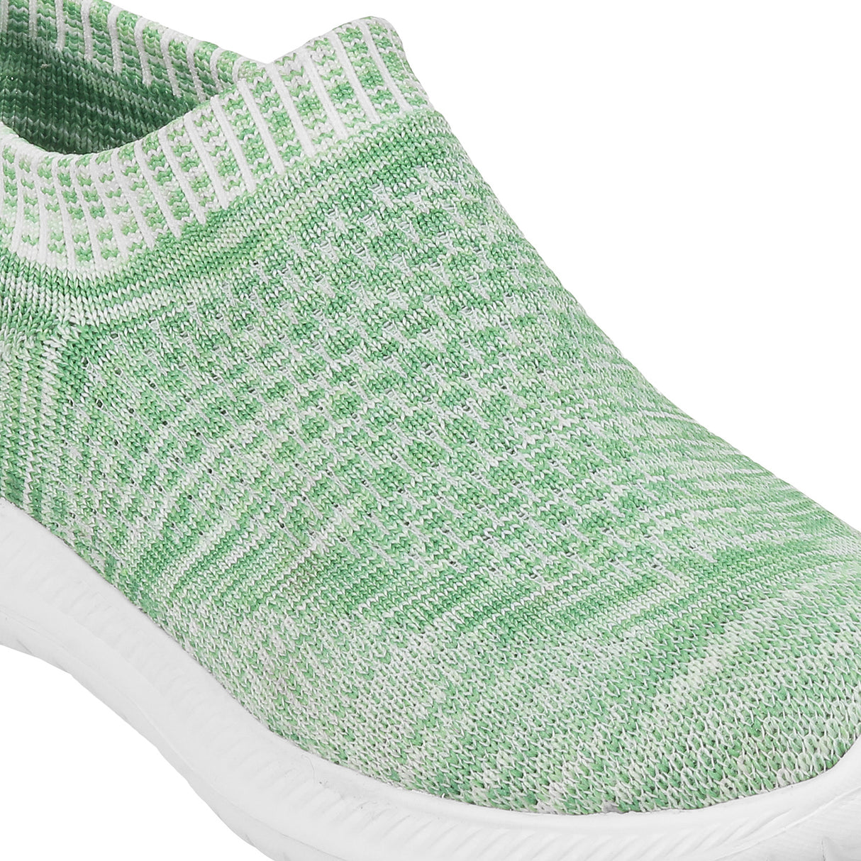 Mochi Women Green Sports Walking Shoes