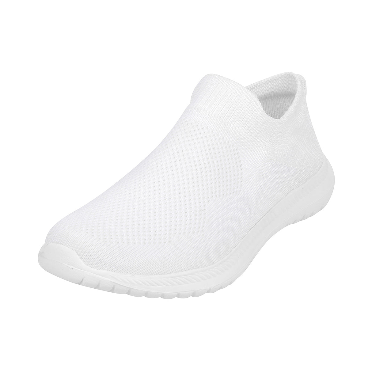 Mochi Women White Casual Walking Shoes