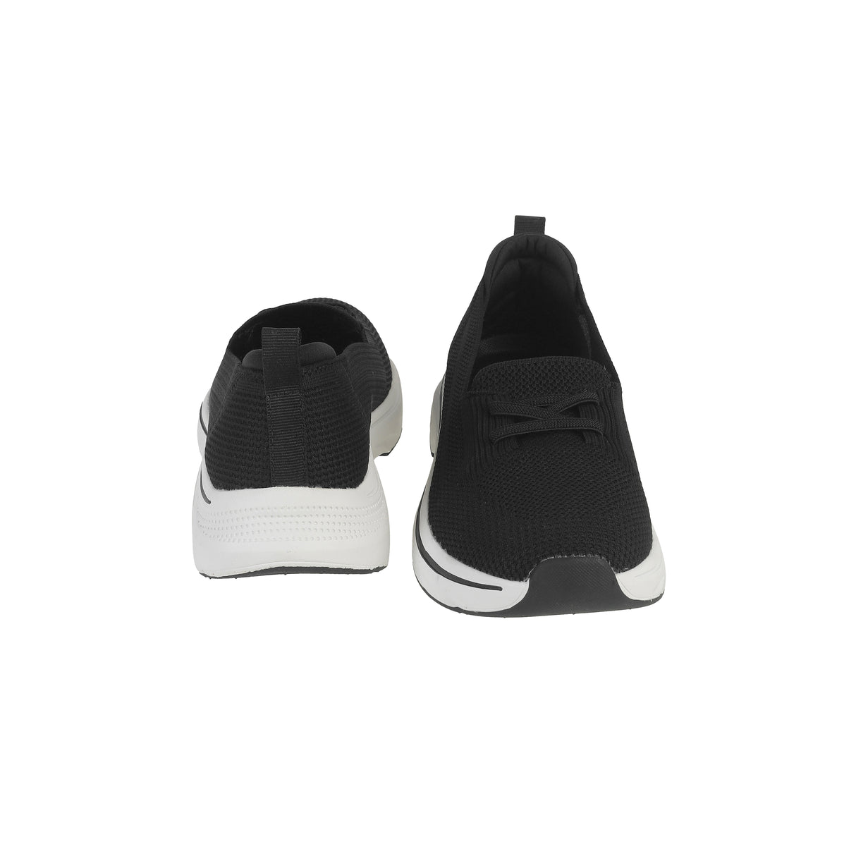 Metro Women Black Sports Walking Shoes