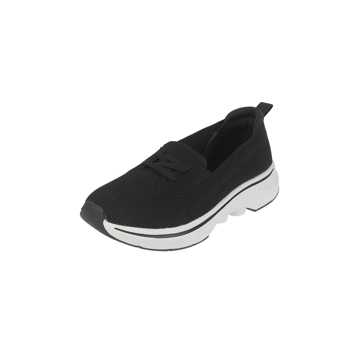 Metro Women Black Sports Walking Shoes