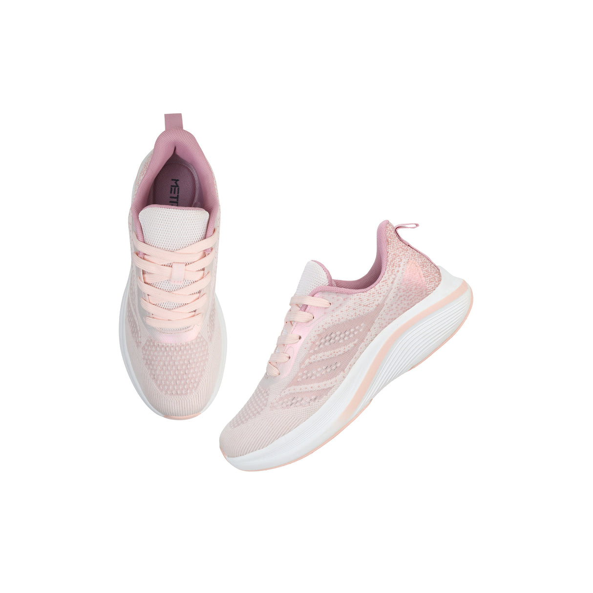 Metro Women Peach Sports Walking Shoes