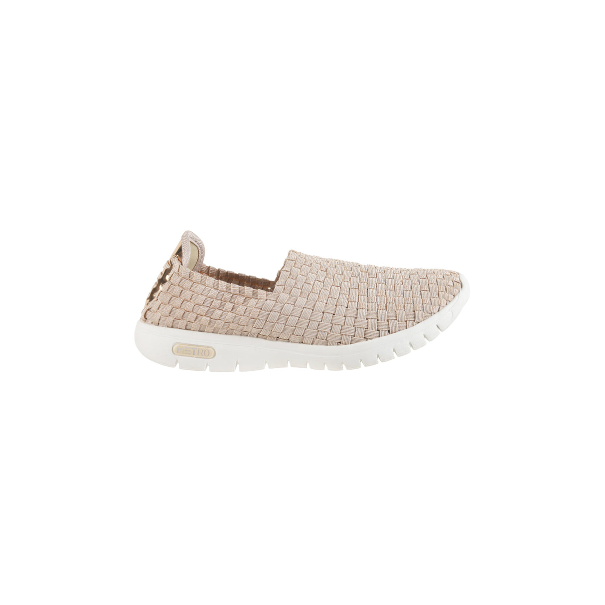 Metro Women Gold Casual Walking Shoes