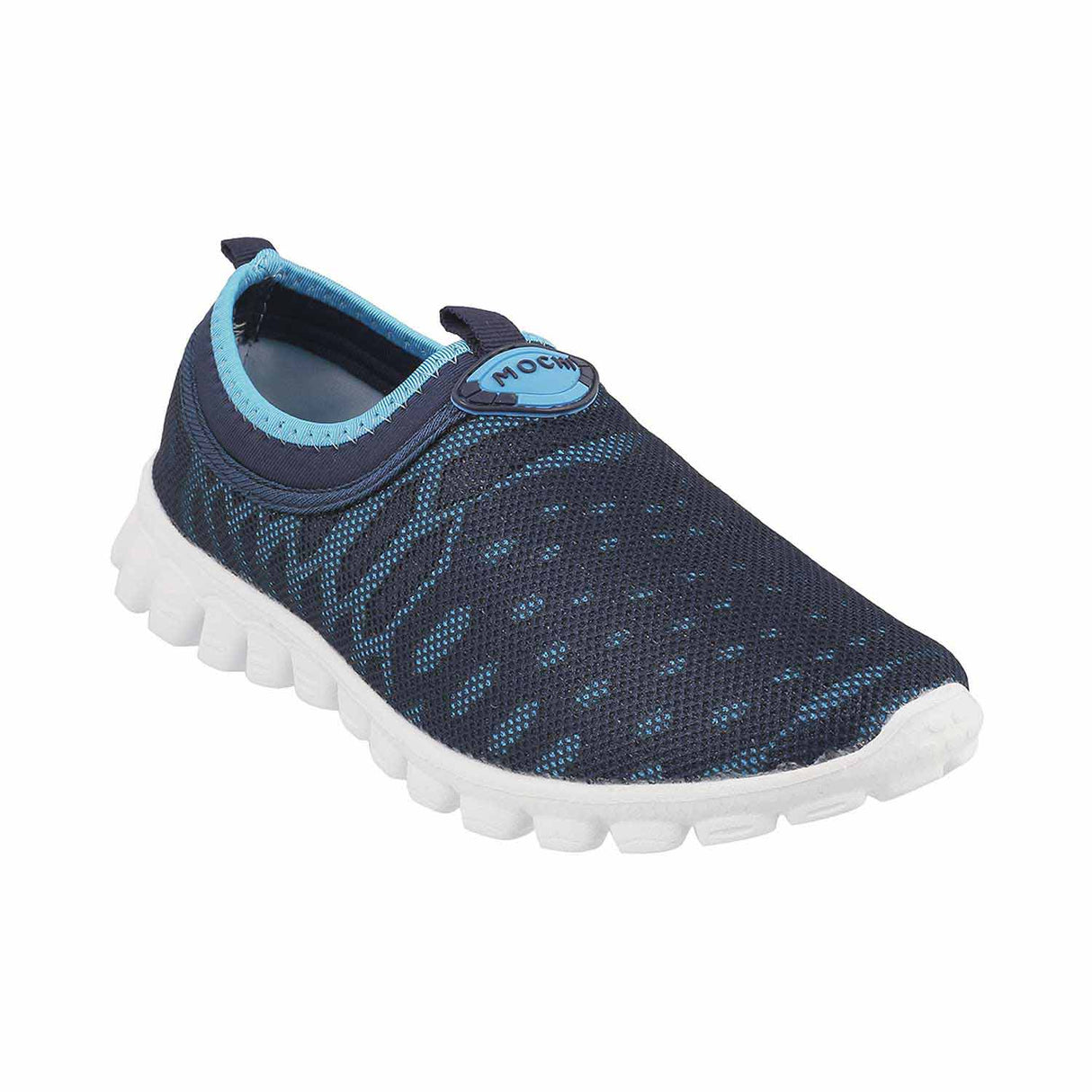 Mochi Women Blue-navy Sports Walking Shoes