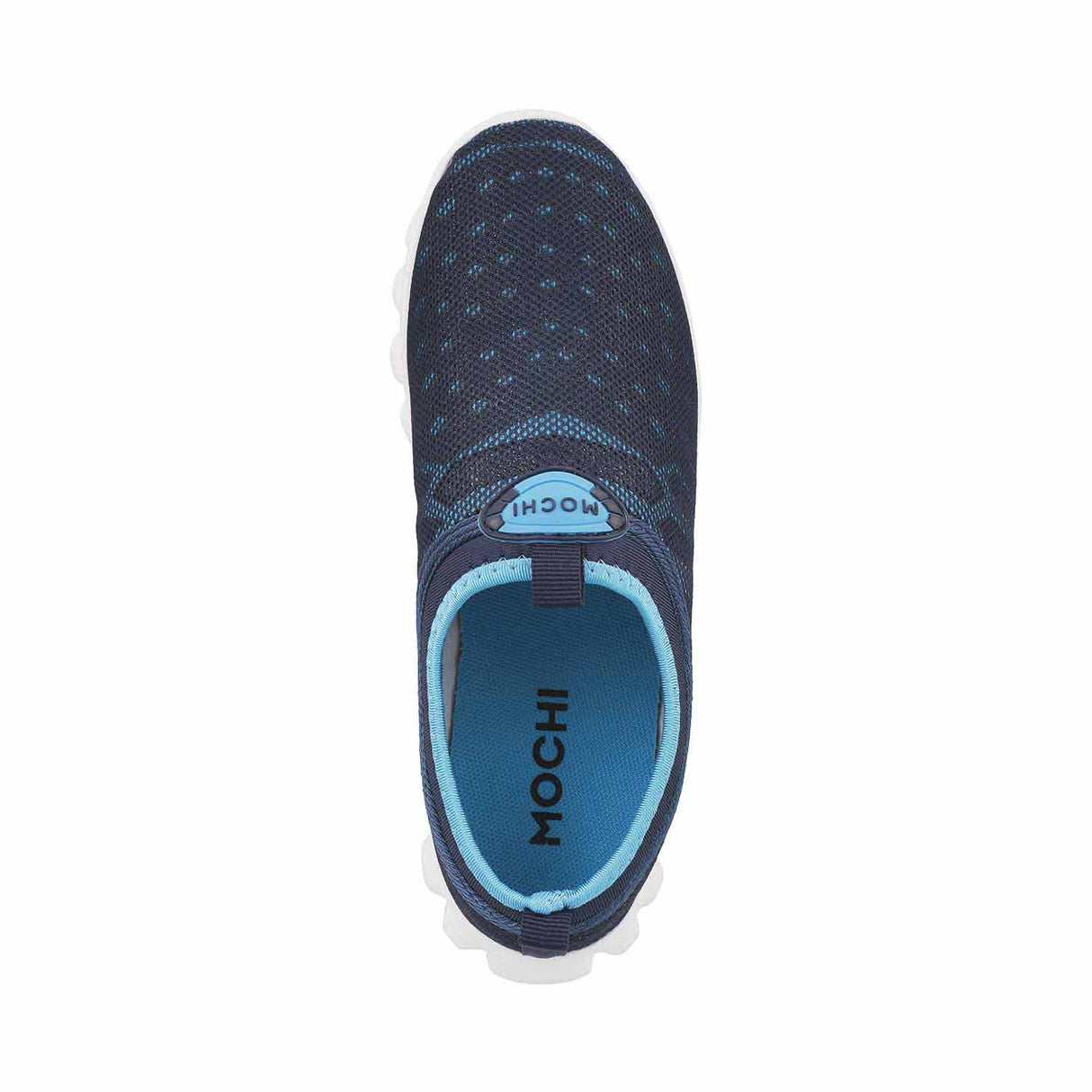Mochi Women Blue-navy Sports Walking Shoes