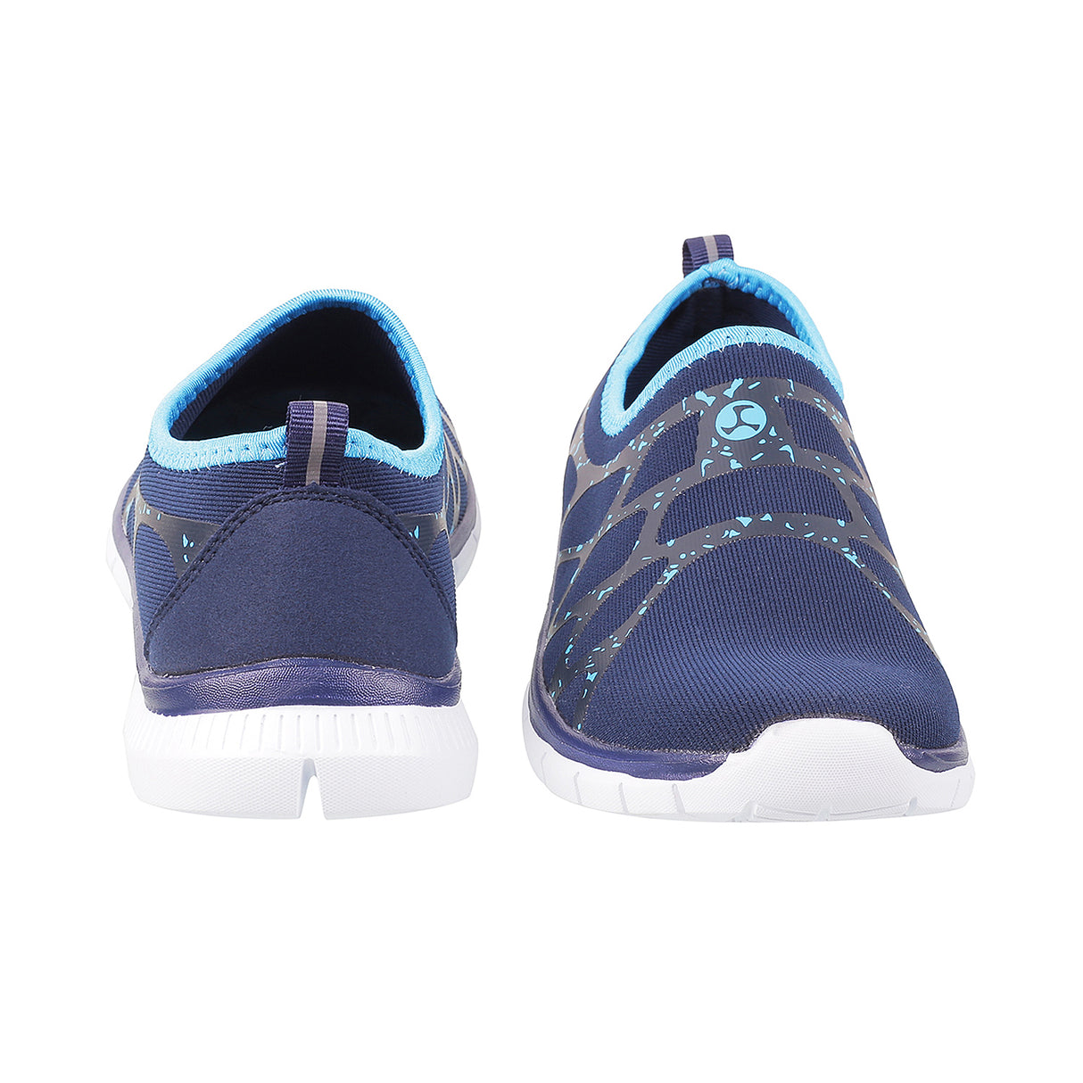 Mochi Women Blue-navy Casual Walking Shoes