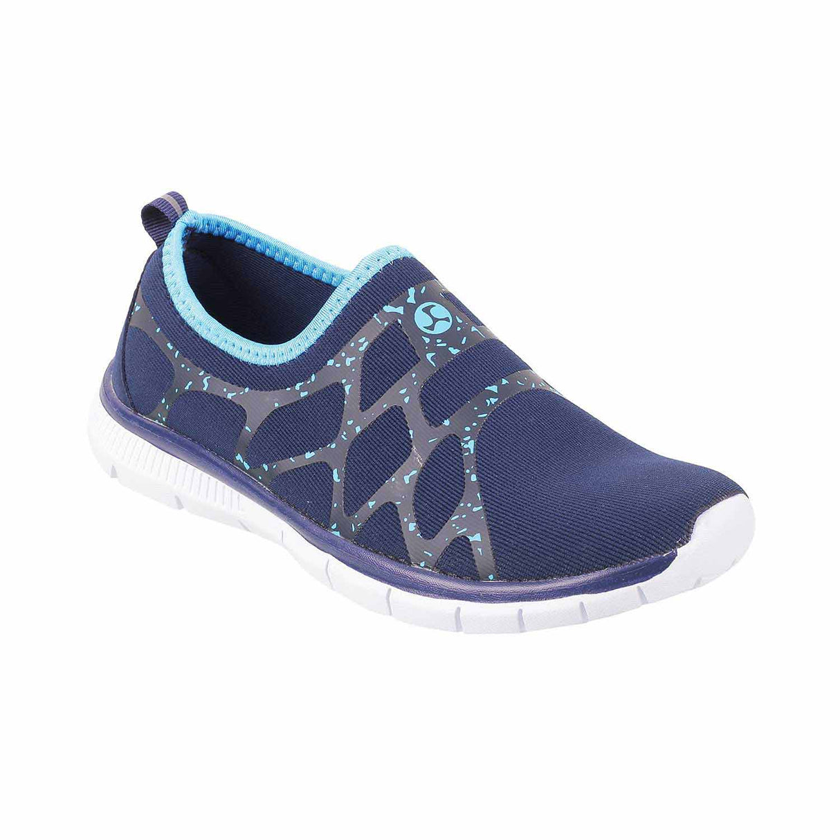 Mochi Women Blue-navy Casual Walking Shoes
