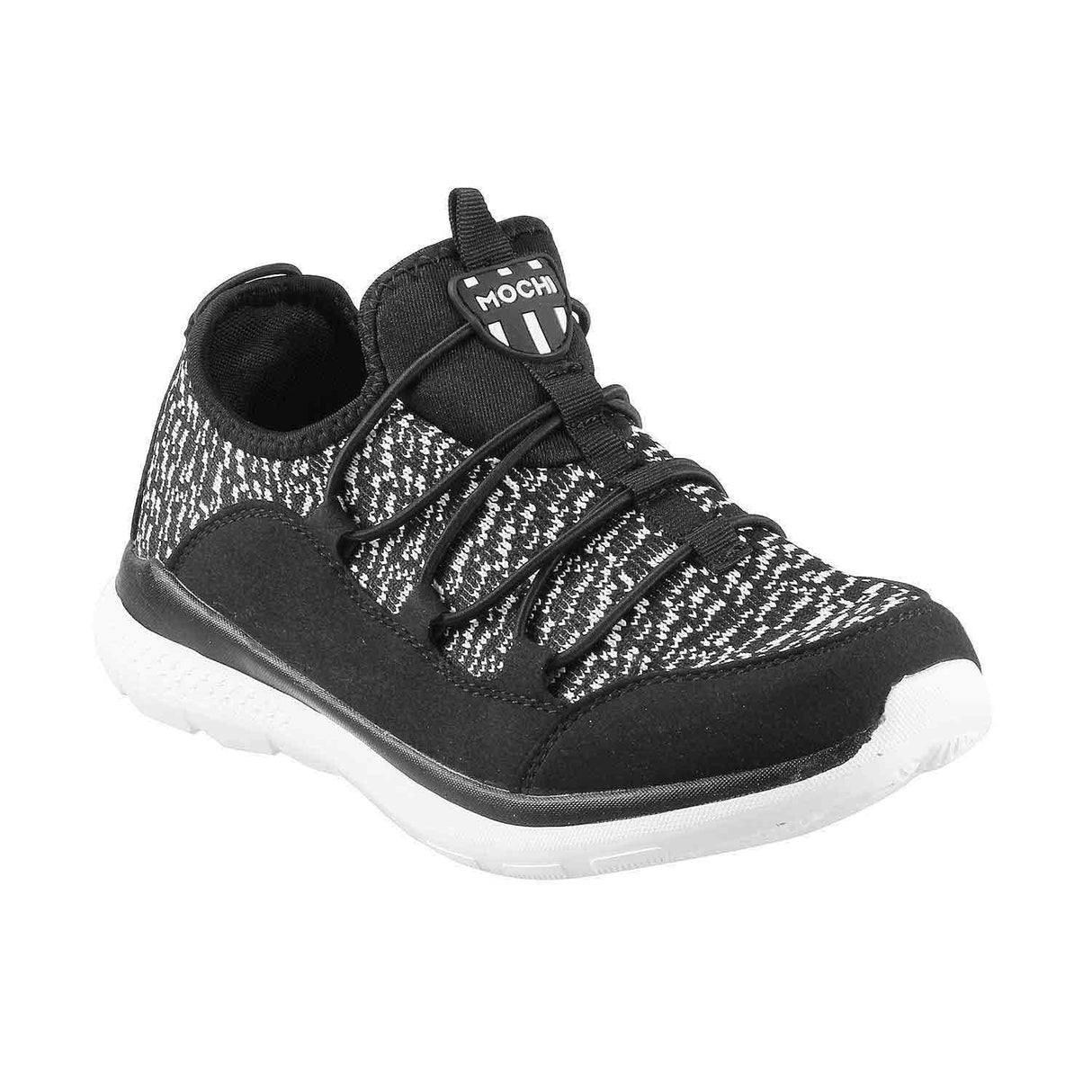 Mochi Women Black Sports Walking Shoes