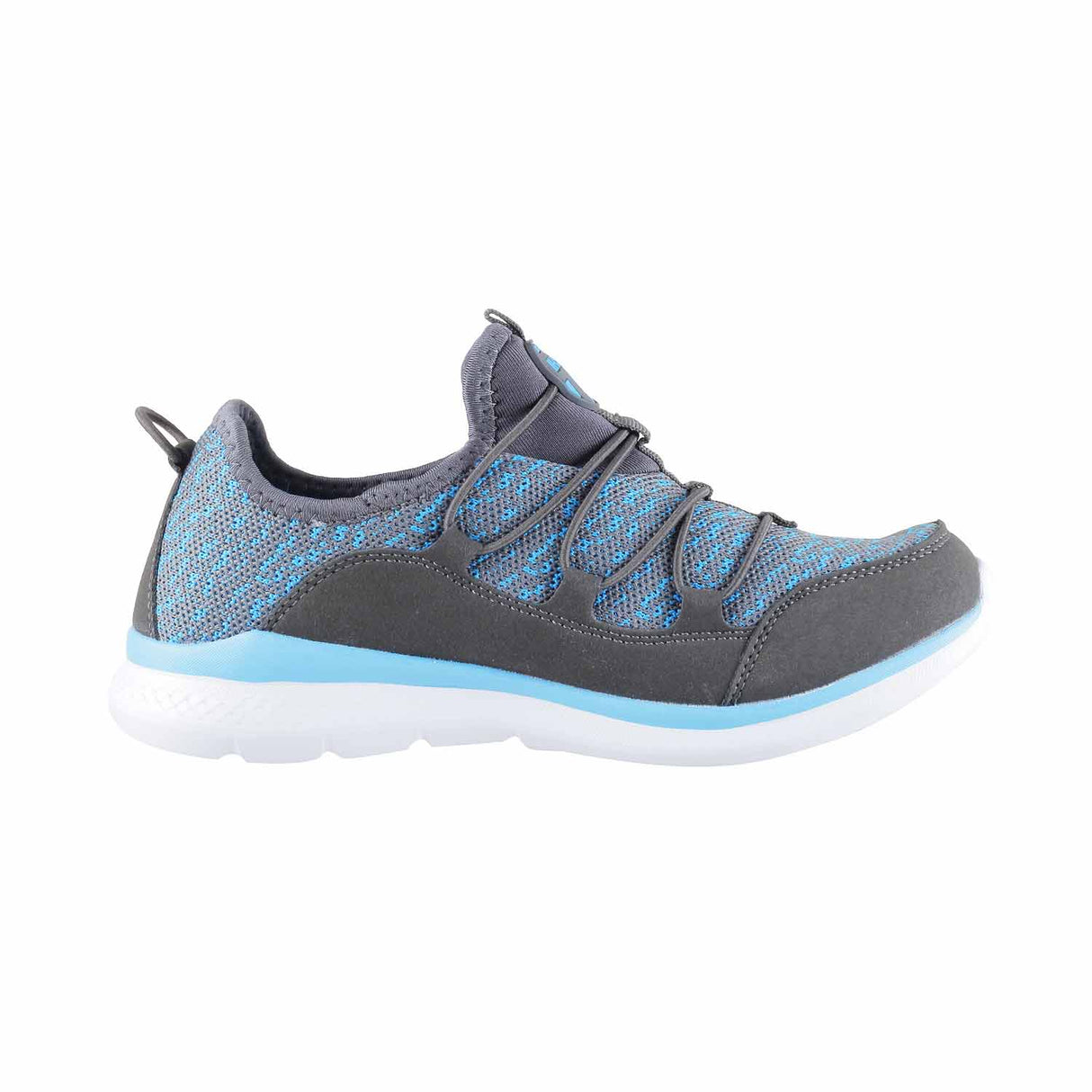 Mochi Women Grey Sports Walking Shoes